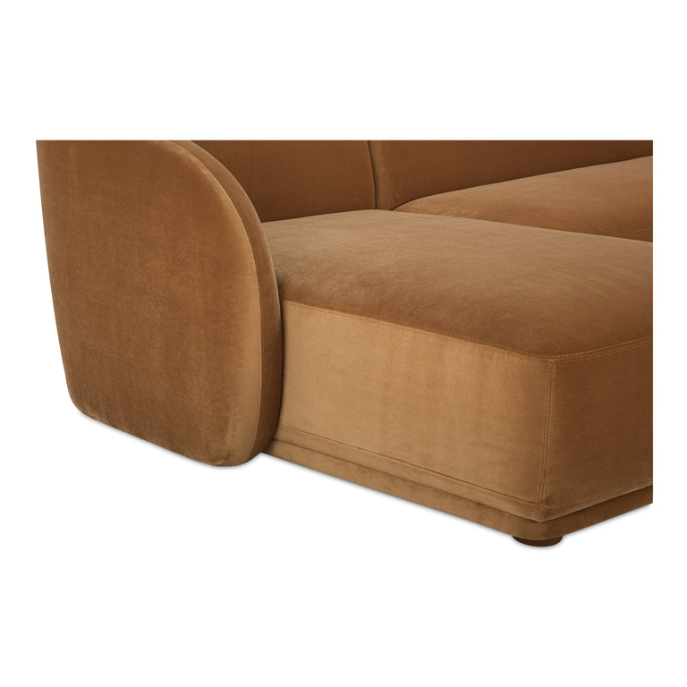 FAYE LEFT SECTIONAL BEIGE BOUCLE