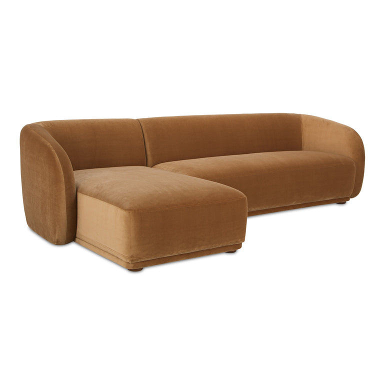 FAYE LEFT SECTIONAL BEIGE BOUCLE