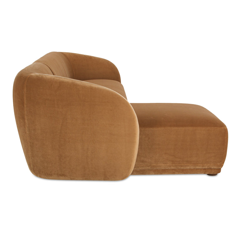 FAYE LEFT SECTIONAL BEIGE BOUCLE