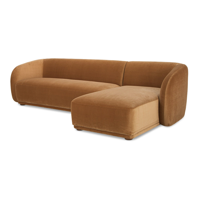 FAYE LEFT SECTIONAL BEIGE BOUCLE