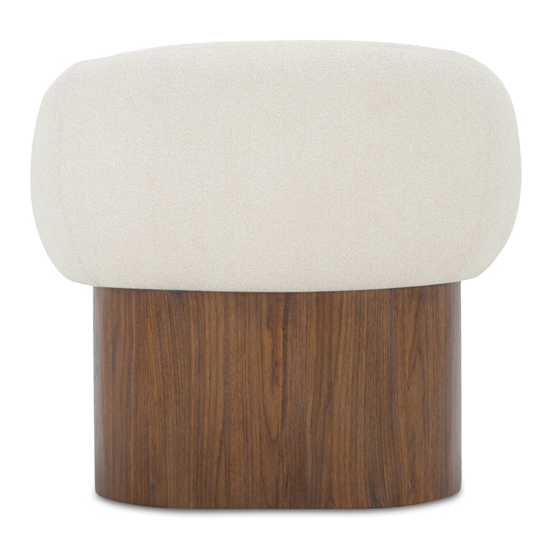 OTTO ACCENT CHAIR FLECKED CREAM