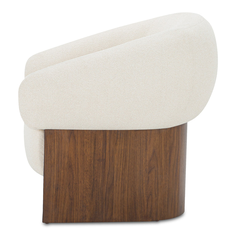OTTO ACCENT CHAIR FLECKED CREAM