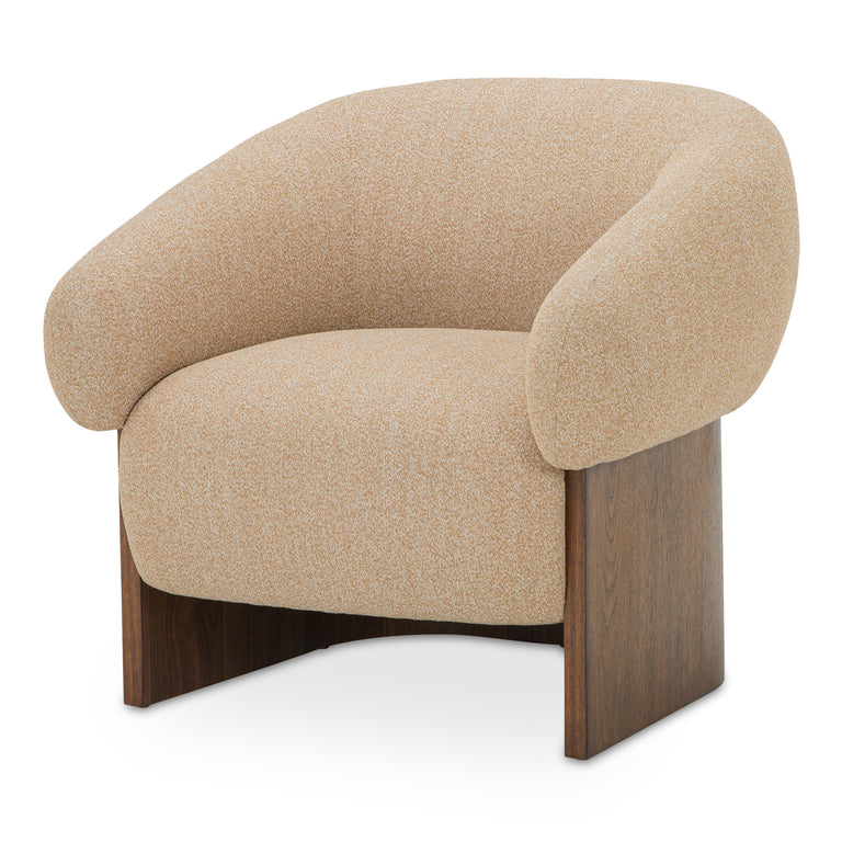 OTTO ACCENT CHAIR FLECKED CREAM