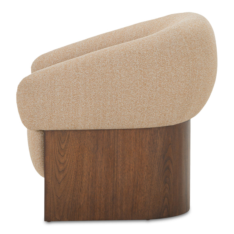 OTTO ACCENT CHAIR FLECKED CREAM