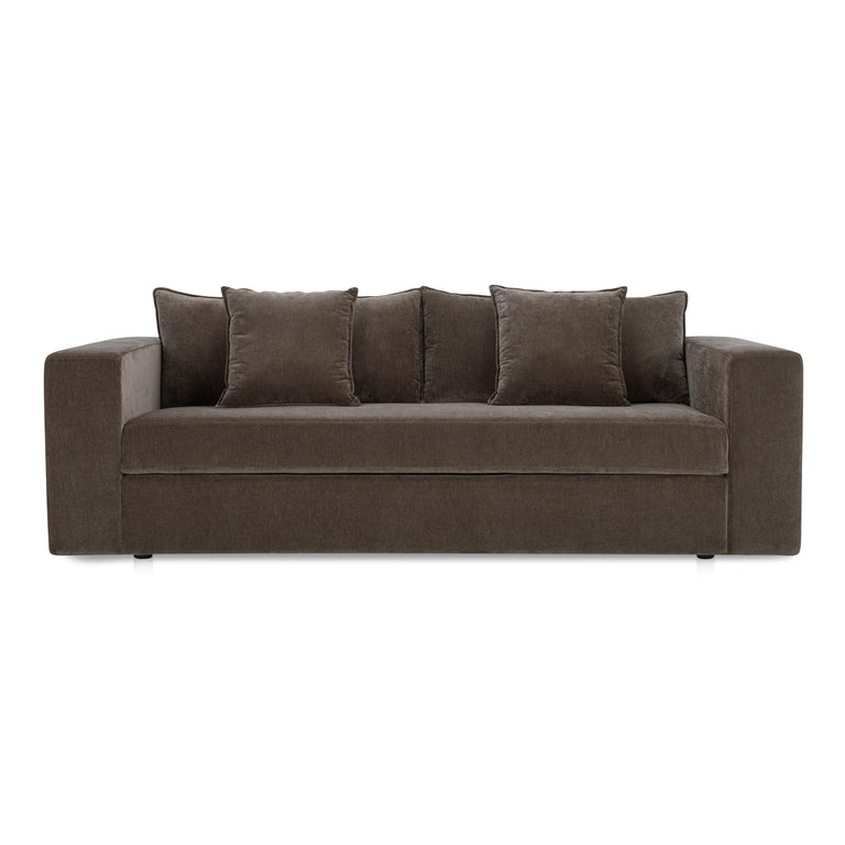 KIRAN SLEEPER SOFA WARM CHARCOAL