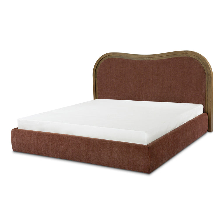 CAMILLA KING BED CHESTNUT