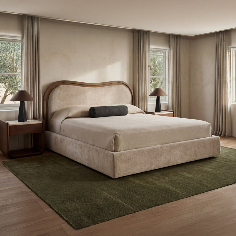 CAMILLA KING BED CHESTNUT