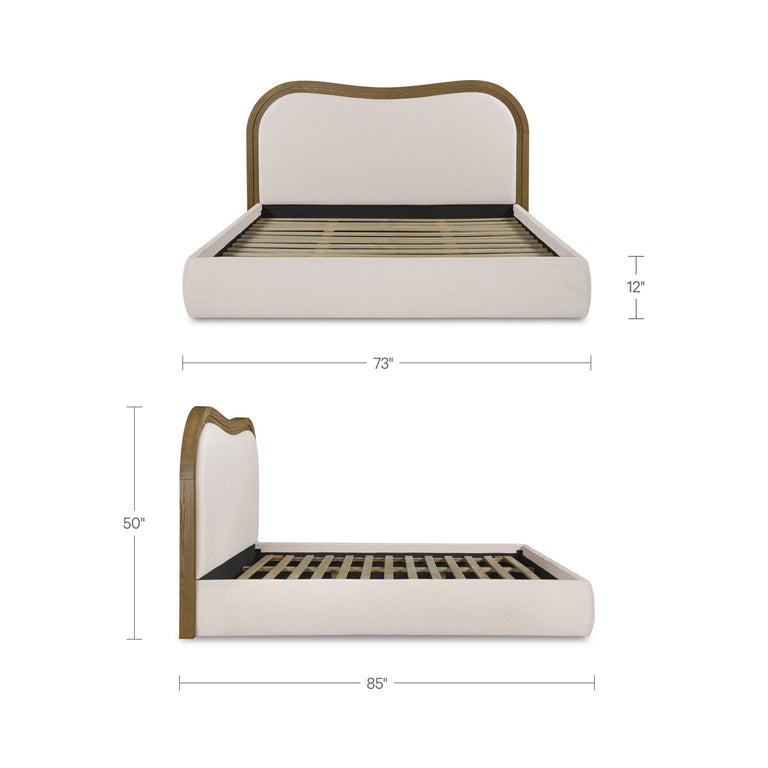CAMILLA KING BED CHESTNUT