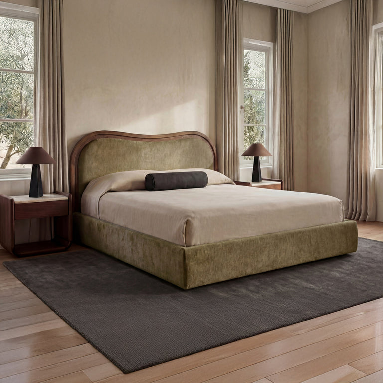 CAMILLA KING BED CHESTNUT