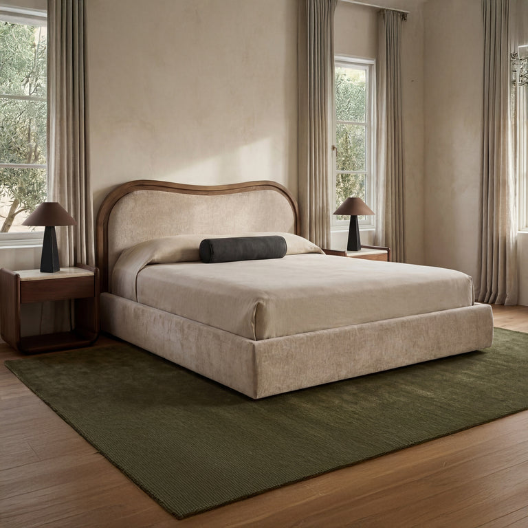 CAMILLA KING BED CHESTNUT