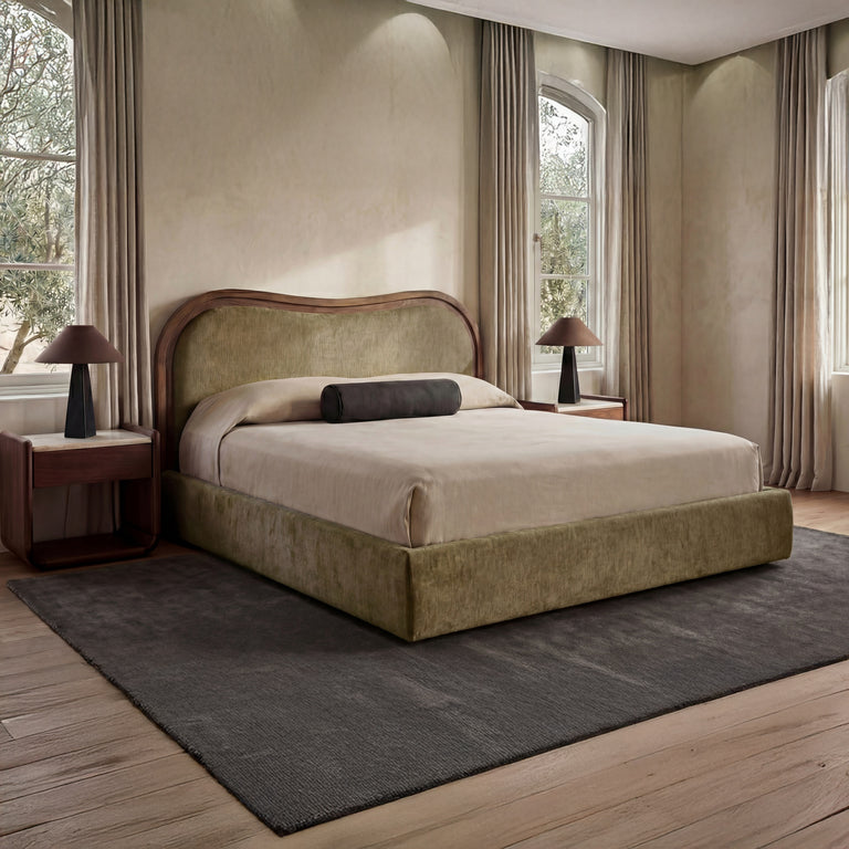 CAMILLA KING BED CHESTNUT