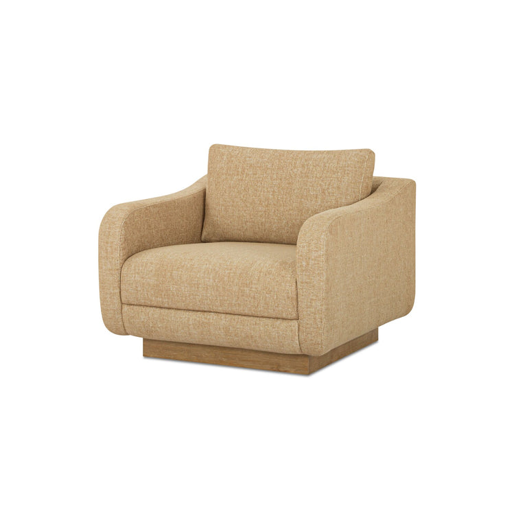 KEANE LOUNGE CHAIR OCHRE