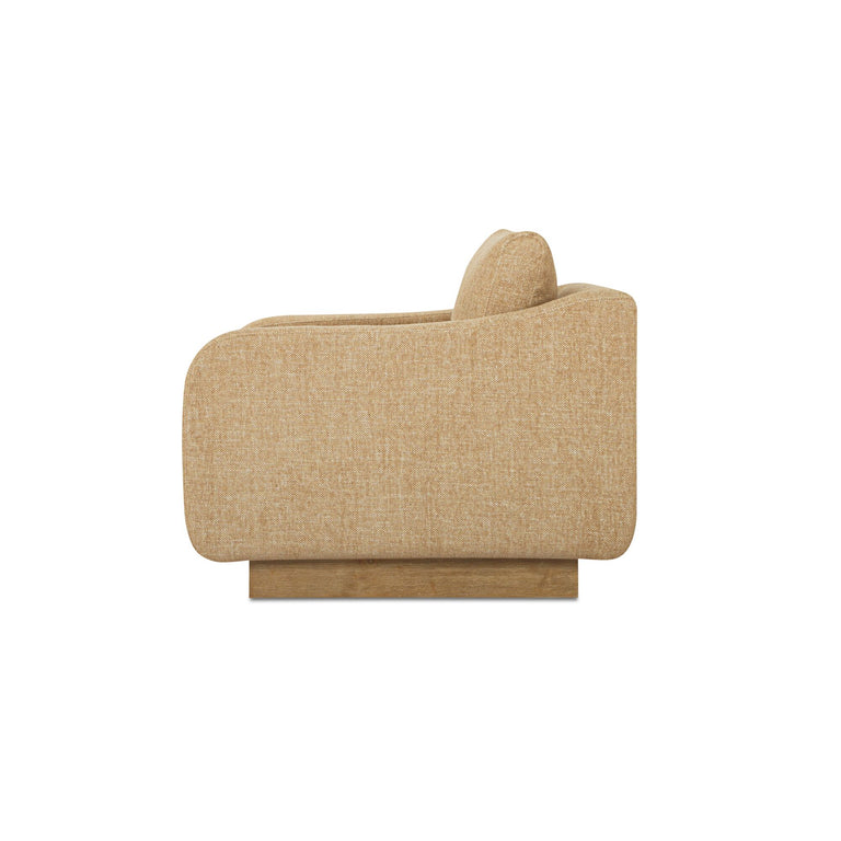 KEANE LOUNGE CHAIR OCHRE