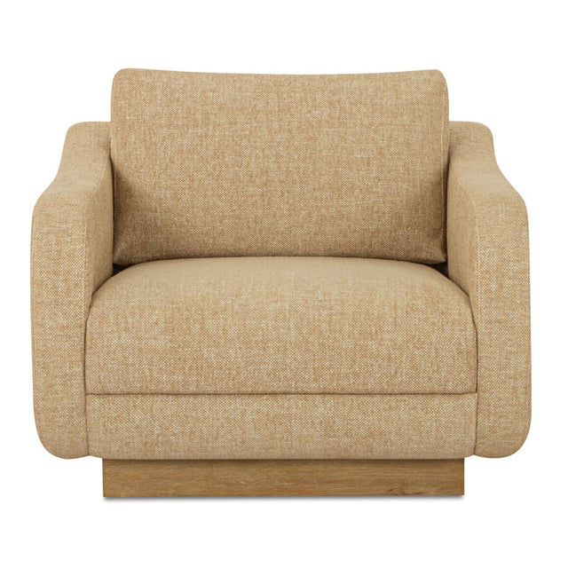 KEANE LOUNGE CHAIR OCHRE