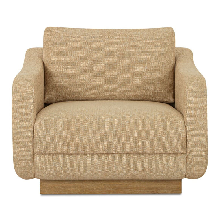 KEANE LOUNGE CHAIR OCHRE