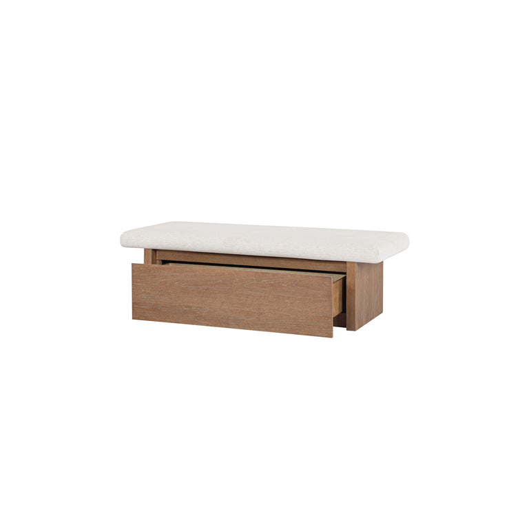 GEMMA STORAGE BENCH DARK GREEN