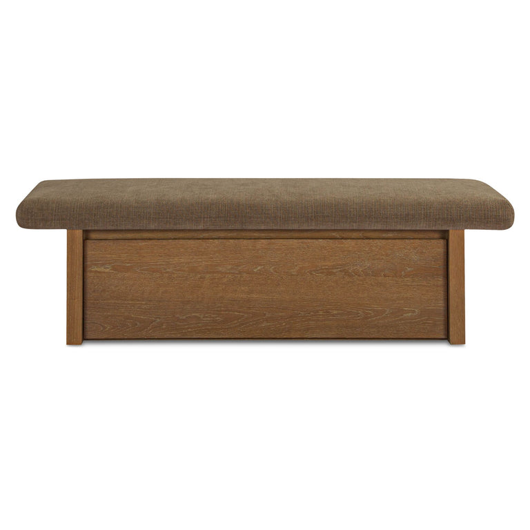 GEMMA STORAGE BENCH DARK GREEN