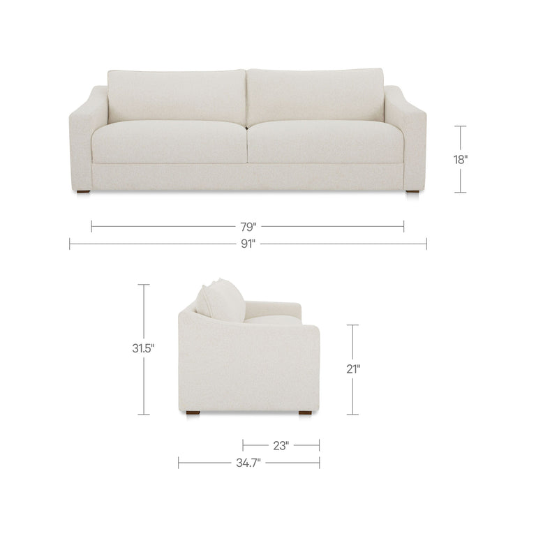 FARROW SOFA CEDAR GREEN