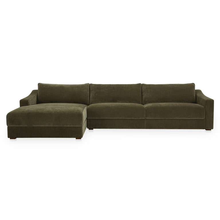 FARROW SECTIONAL CEDAR GREEN LEFT