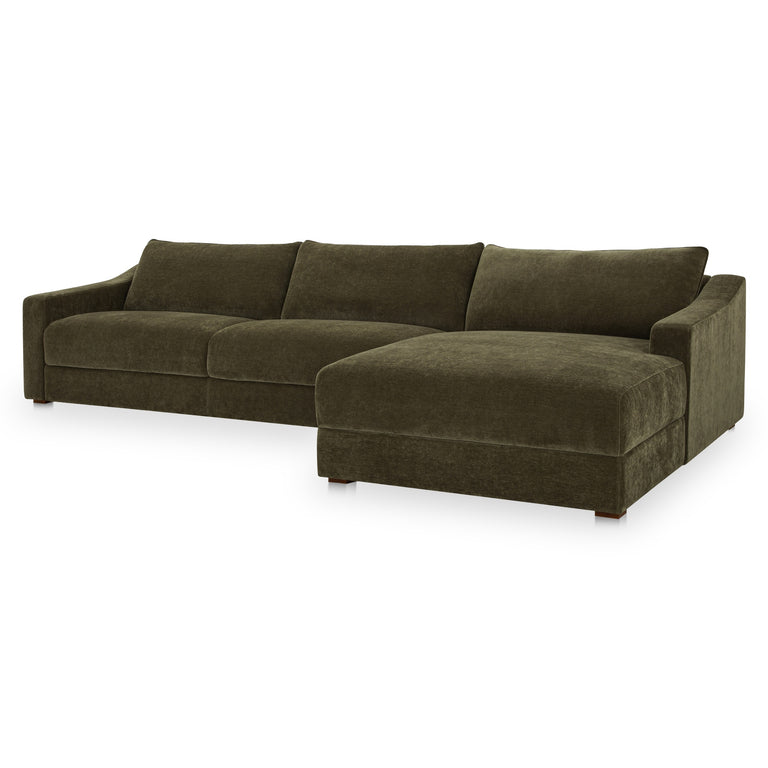 FARROW SECTIONAL CEDAR GREEN LEFT