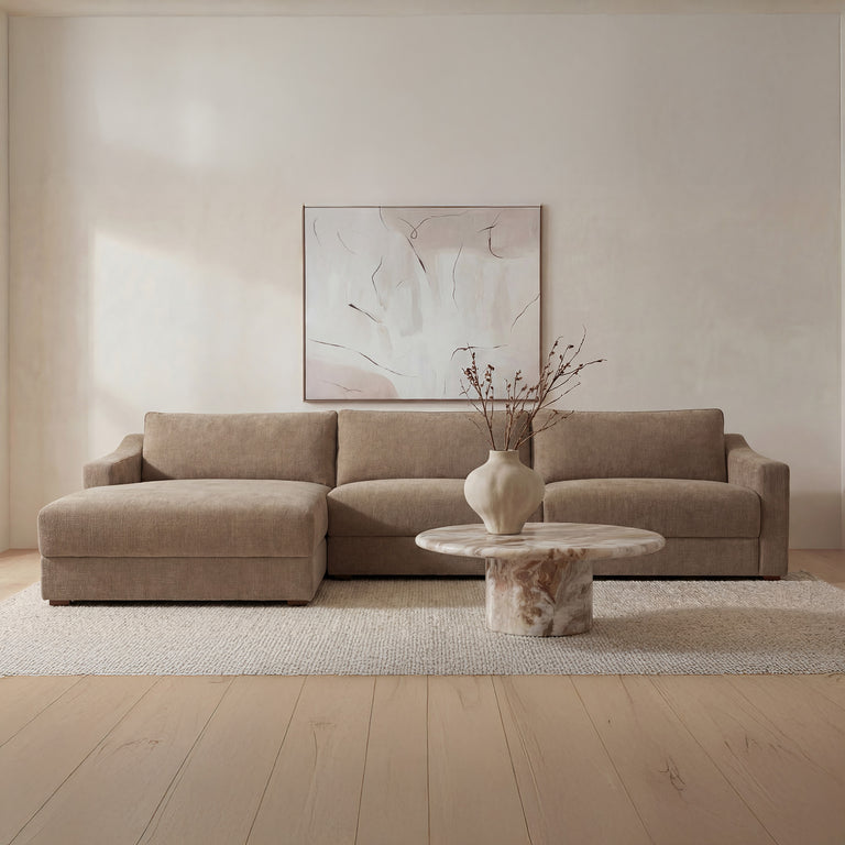 FARROW SECTIONAL CEDAR GREEN LEFT