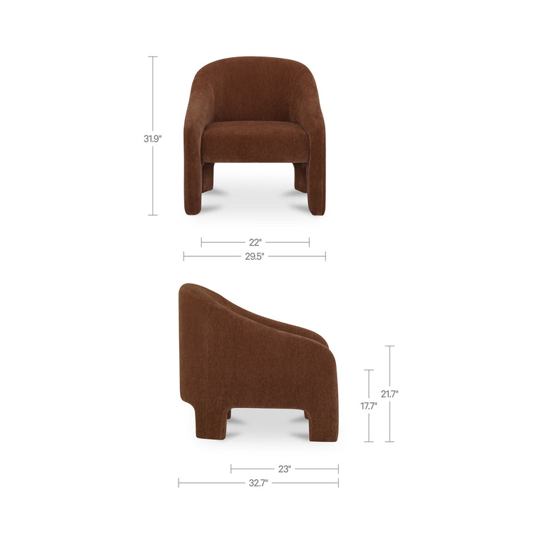 TUVA ACCENT CHAIR CEDAR GREEN