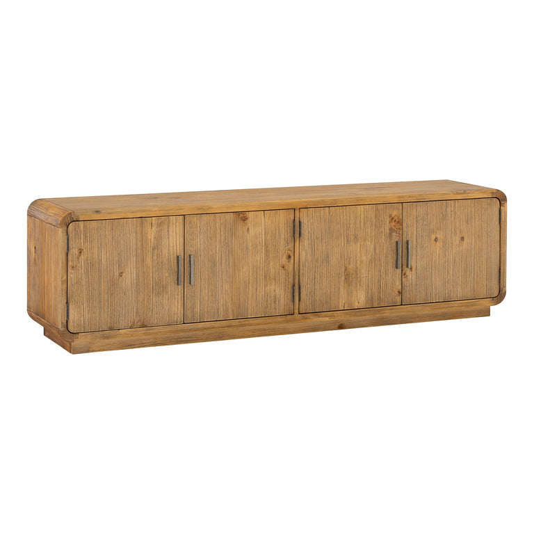 MONTEREY MEDIA CABINET RUSTIC BLONDE