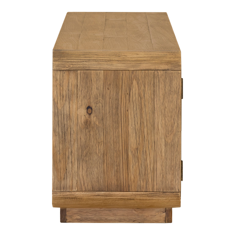 MONTEREY MEDIA CABINET RUSTIC BLONDE