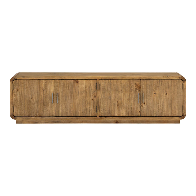 MONTEREY MEDIA CABINET RUSTIC BLONDE