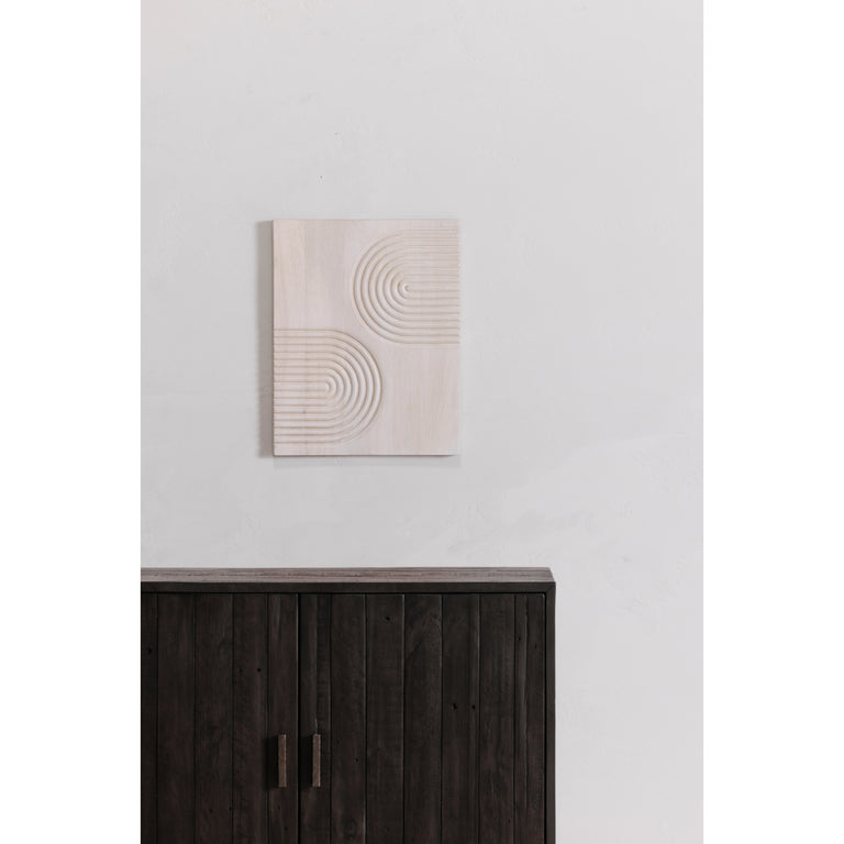 SIERRA 2 DOOR CABINET BLACK