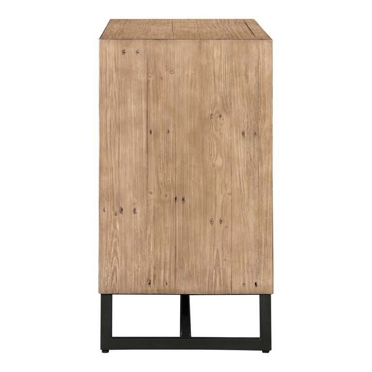 SIERRA 2 DOOR CABINET BLACK