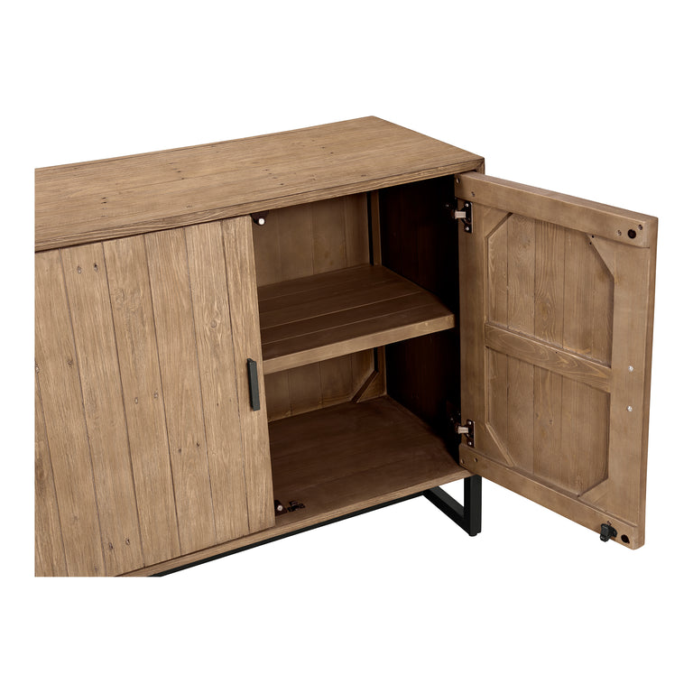 SIERRA 2 DOOR CABINET BLACK