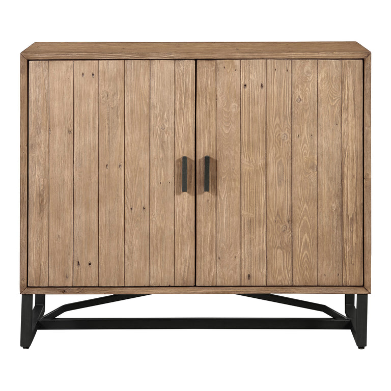 SIERRA 2 DOOR CABINET BLACK