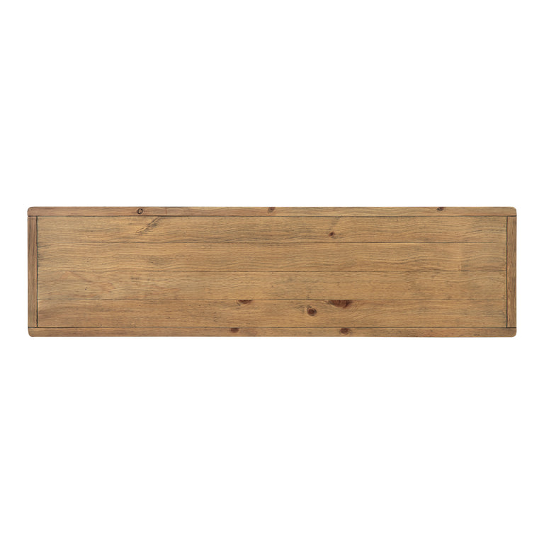 MONTEREY CONSOLE TABLE AGED BROWN