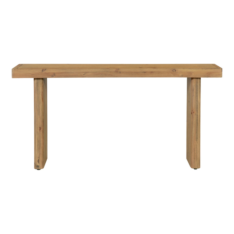 MONTEREY CONSOLE TABLE AGED BROWN