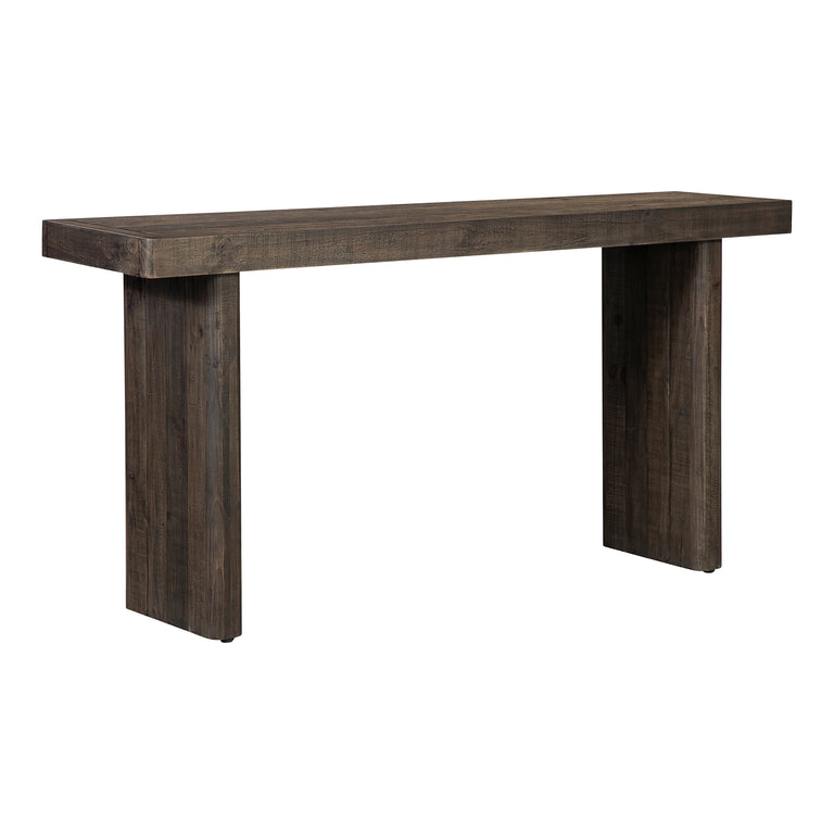 MONTEREY CONSOLE TABLE AGED BROWN