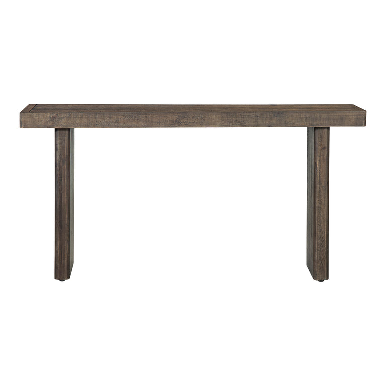 MONTEREY CONSOLE TABLE AGED BROWN
