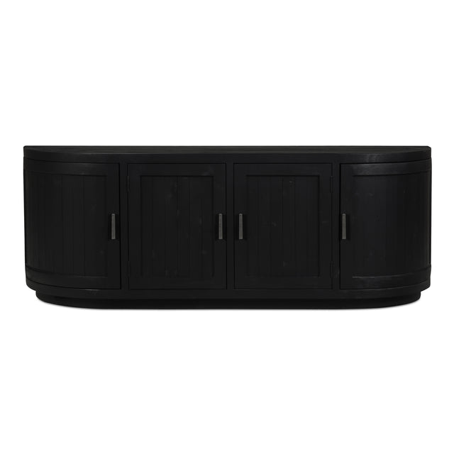 NICOLA MEDIA CABINET BLACK