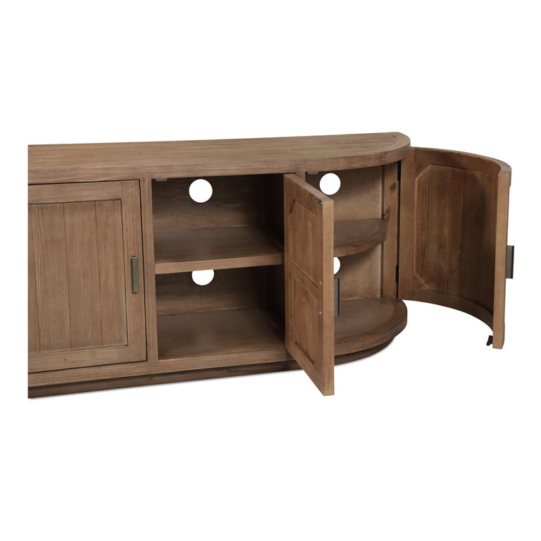 NICOLA MEDIA CABINET BLACK