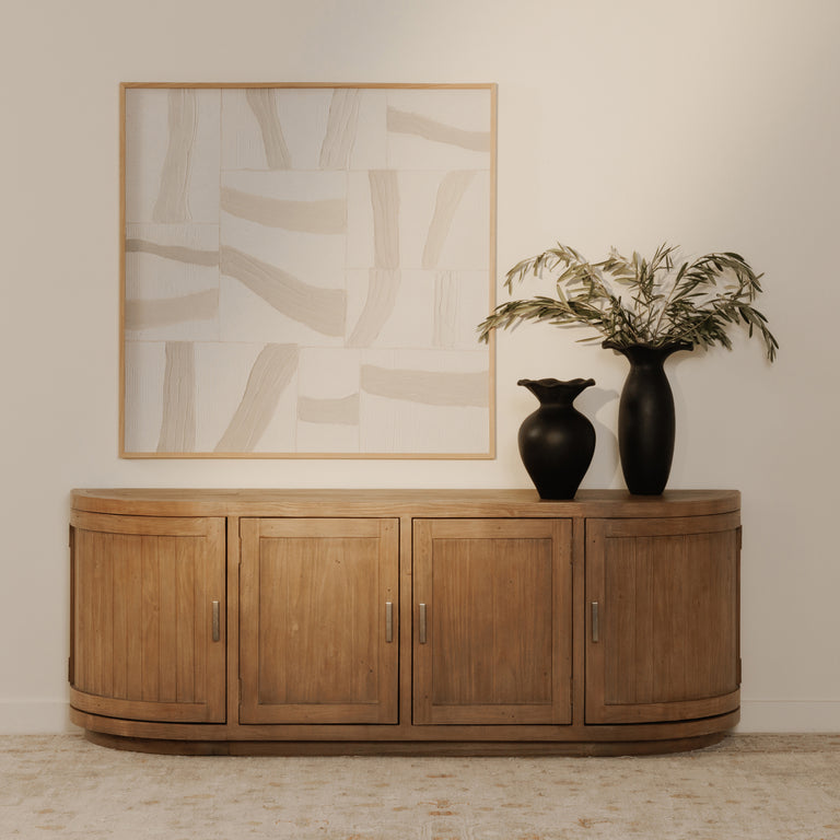 NICOLA MEDIA CABINET BLACK