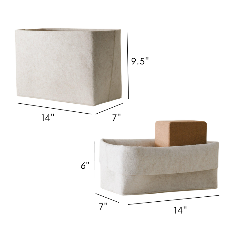 The Flex Bin - Small | Set of 3 | STORAGE