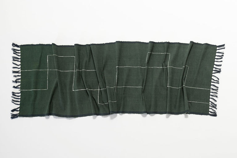 RIFT VALLEY HANDWOVEN ETHIOPIAN COTTON TABLE RUNNER | ENTERTAINING