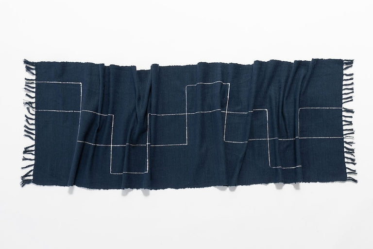 RIFT VALLEY HANDWOVEN ETHIOPIAN COTTON TABLE RUNNER | ENTERTAINING