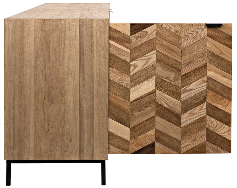 HERRINGBONE SIDEBOARD | CASE GOODS