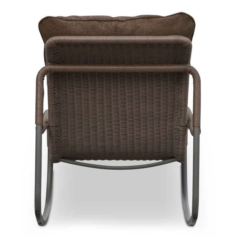 LYRA OUTDOOR ROCKING CHAIR BEIGE
