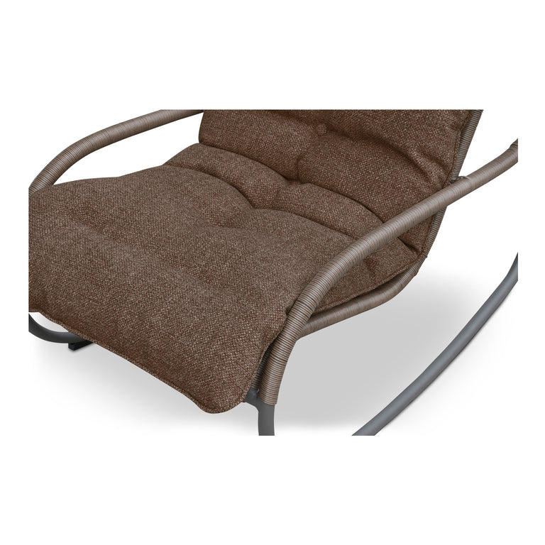 LYRA OUTDOOR ROCKING CHAIR BEIGE