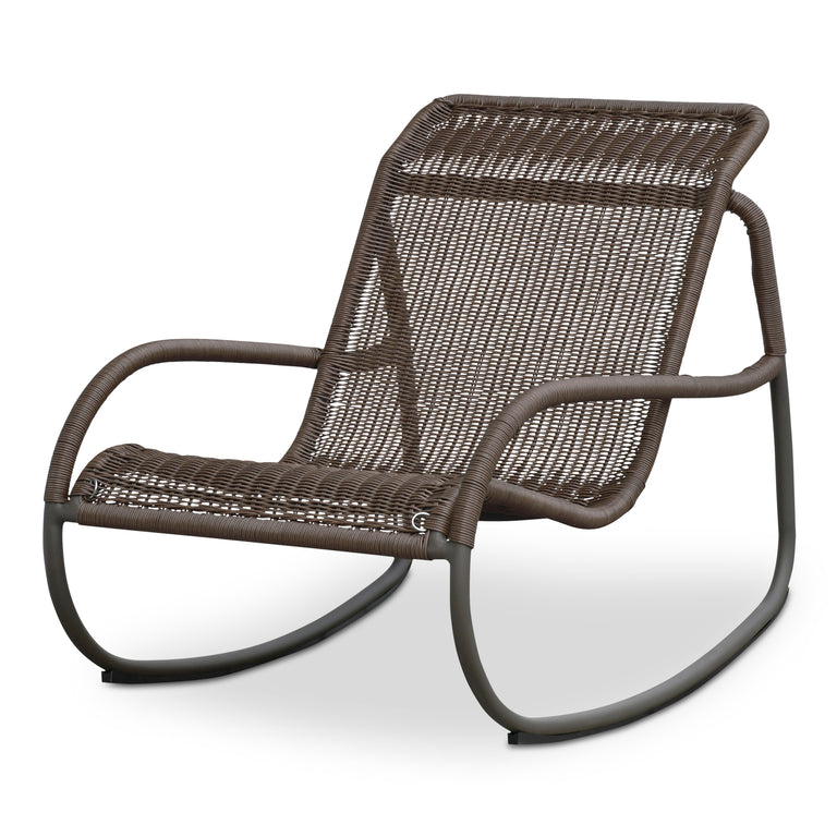 LYRA OUTDOOR ROCKING CHAIR BEIGE