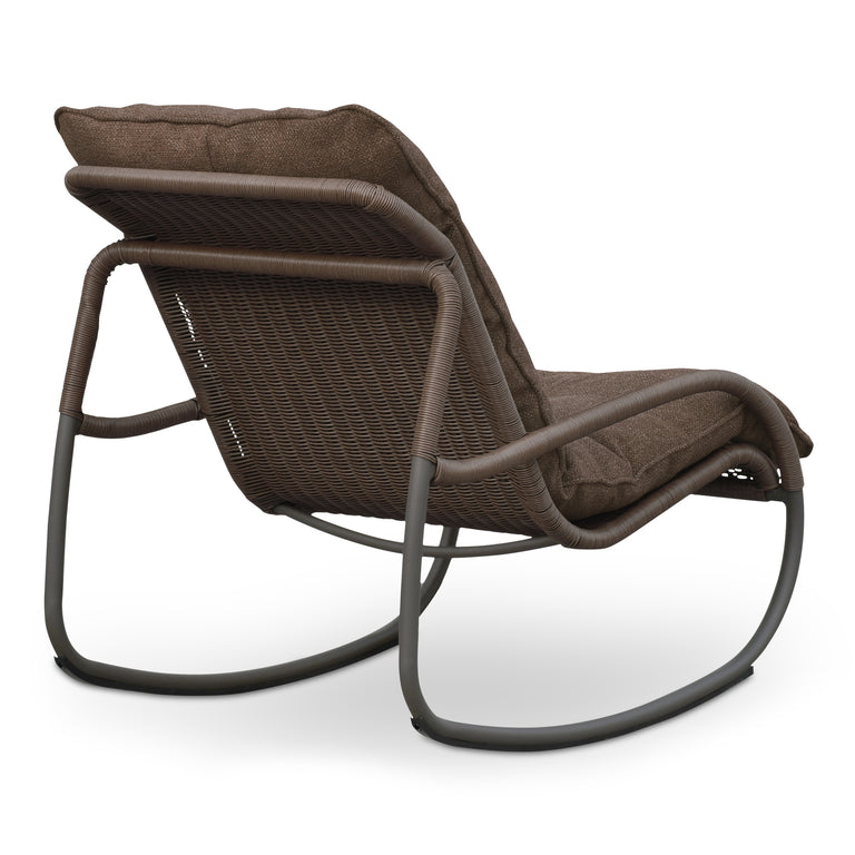 LYRA OUTDOOR ROCKING CHAIR BEIGE