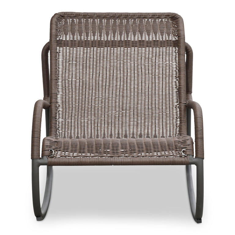 LYRA OUTDOOR ROCKING CHAIR BEIGE