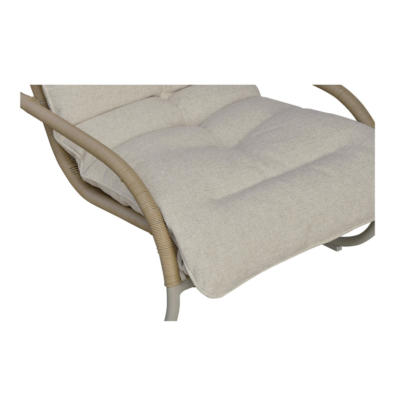 LYRA OUTDOOR ROCKING CHAIR BEIGE